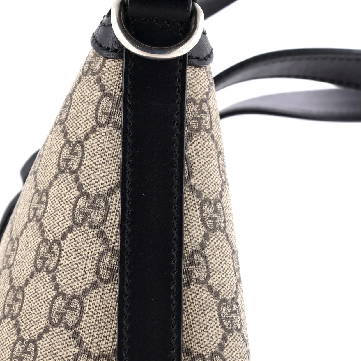 Web Duffle Bag GG Coated Canvas Medium - Deep Luxury