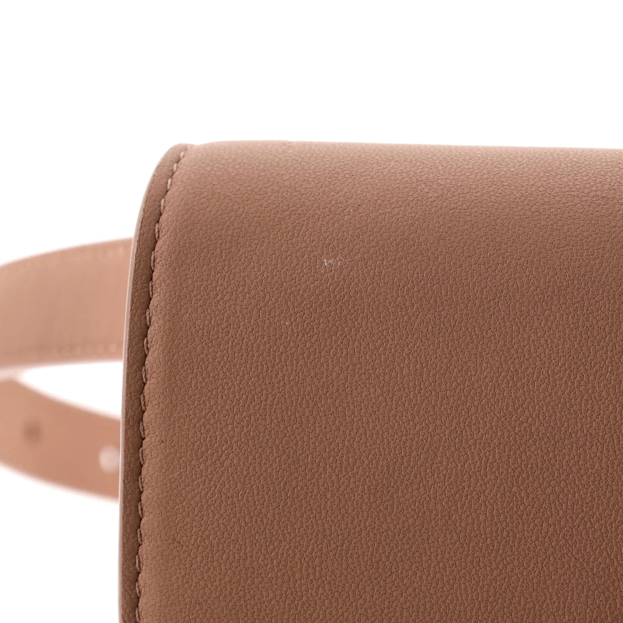 Ultra Matte Saddle Rectangular Belt Bag Leather - Deep Luxury