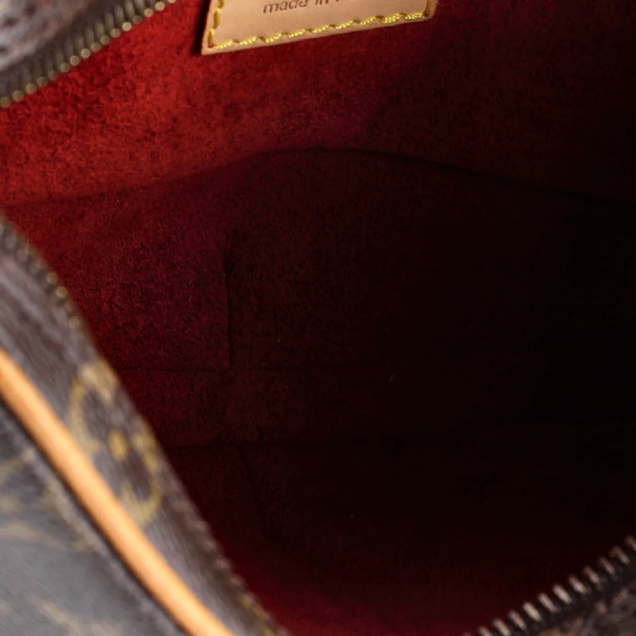 Croissant Handbag Monogram Canvas PM - Deep Luxury