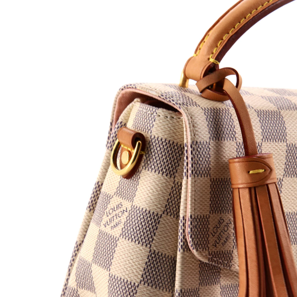 Croisette Handbag Damier - Deep Luxury