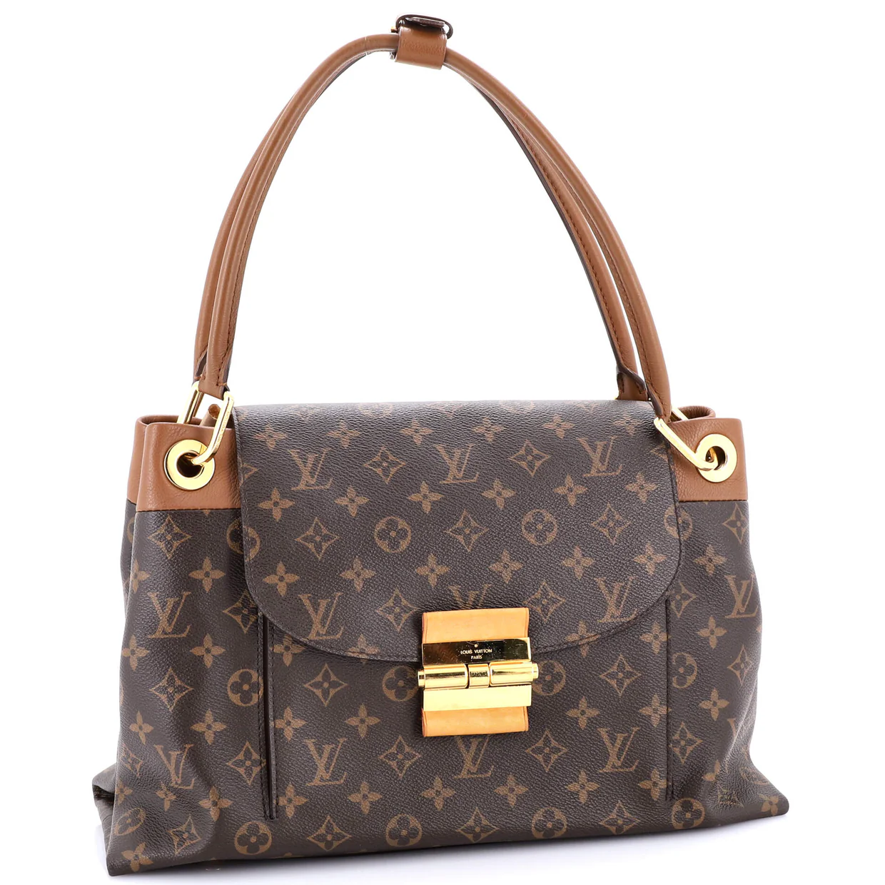 Olympe Handbag Monogram Canvas - Deep Luxury