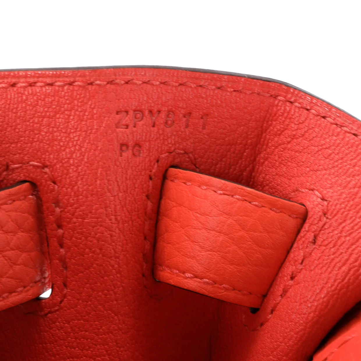 Kelly Handbag Rouge Pivoine Clemence with Palladium Hardware 28 - Deep Luxury