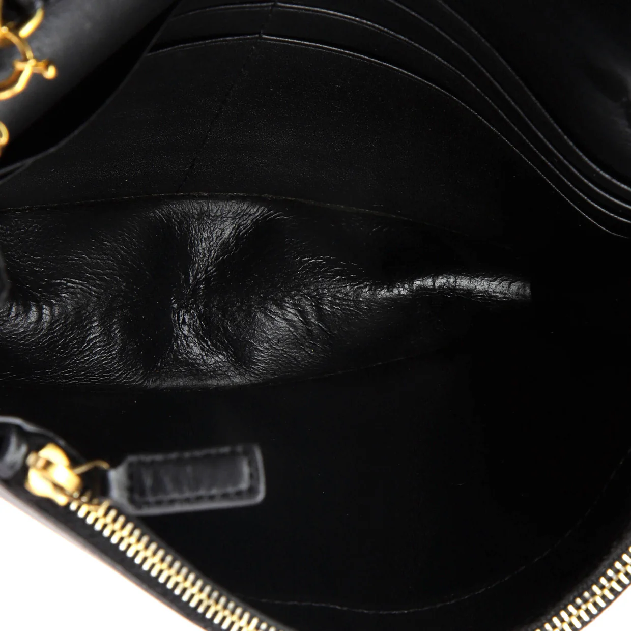 Classic Monogram Tassel Chain Wallet Leather - Deep Luxury