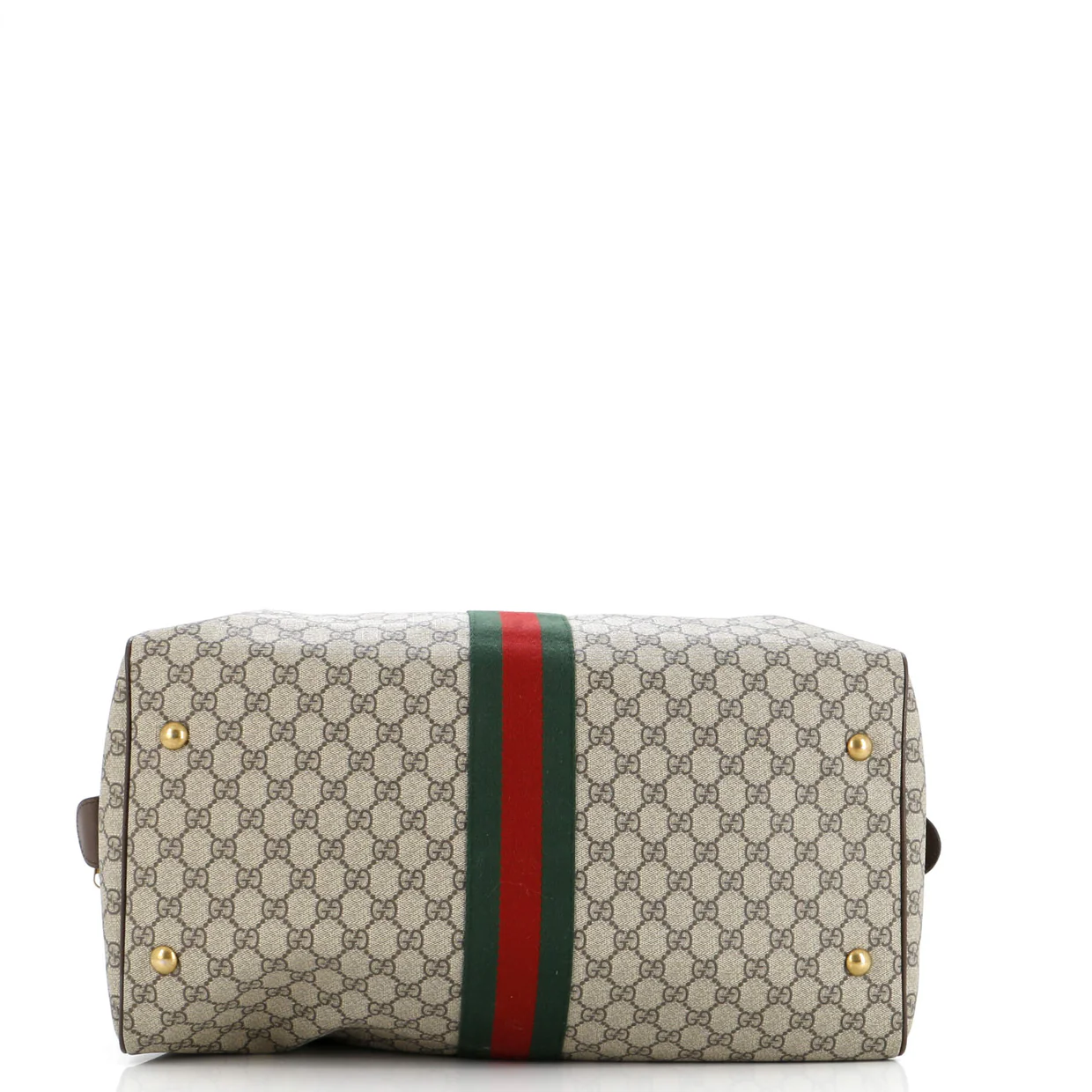 Ophidia Carry On Duffle Bag GG Coated Canvas Medium - Deep Luxury