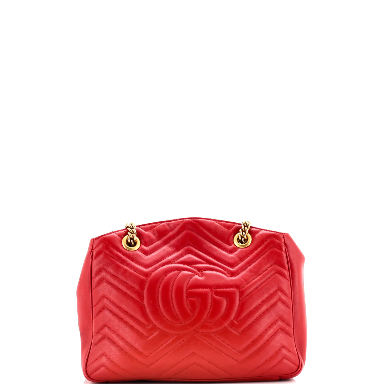 GG Marmont Chain Tote Matelasse Leather Medium - Deep Luxury