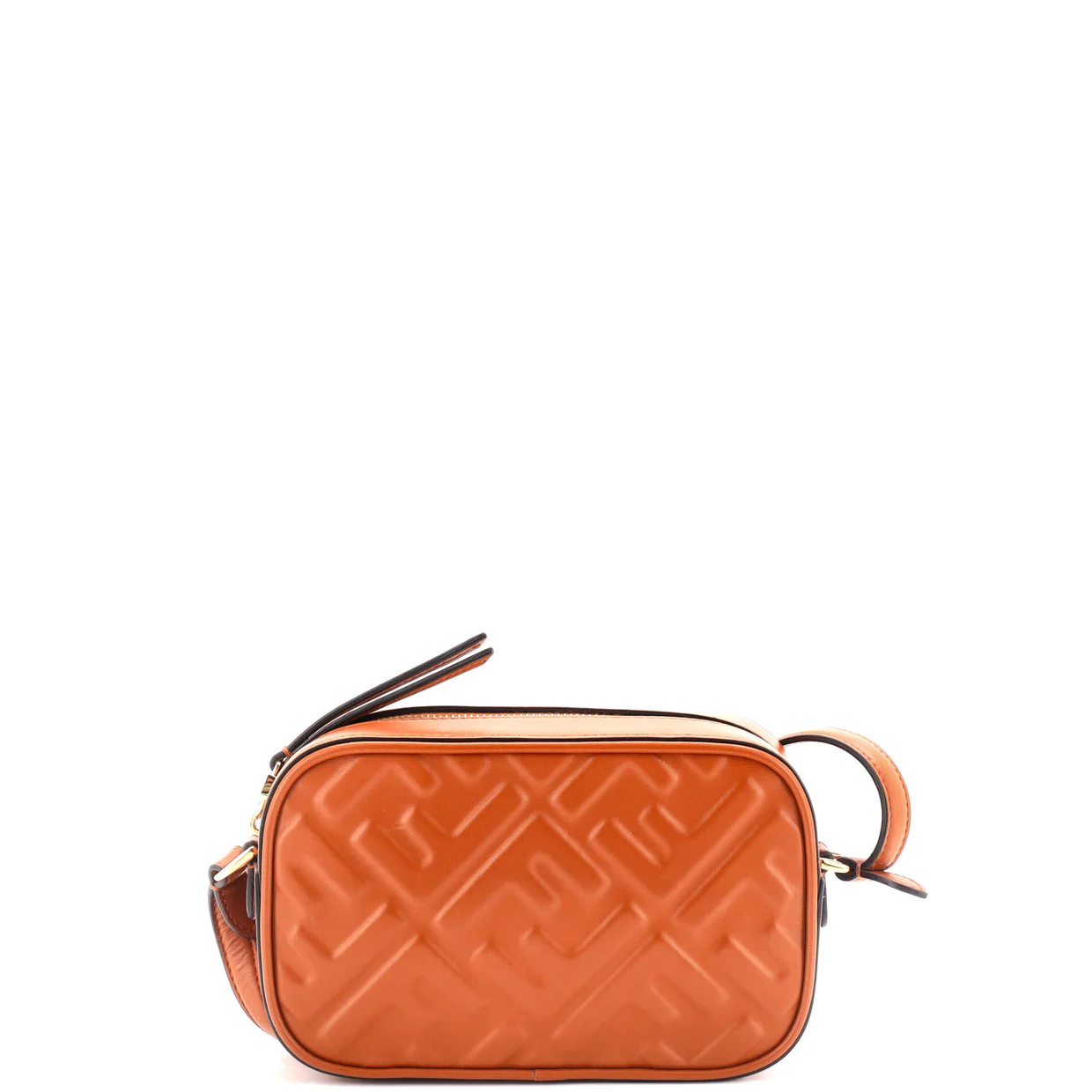 Camera Bag Zucca Embossed Leather Small - Deep Luxury