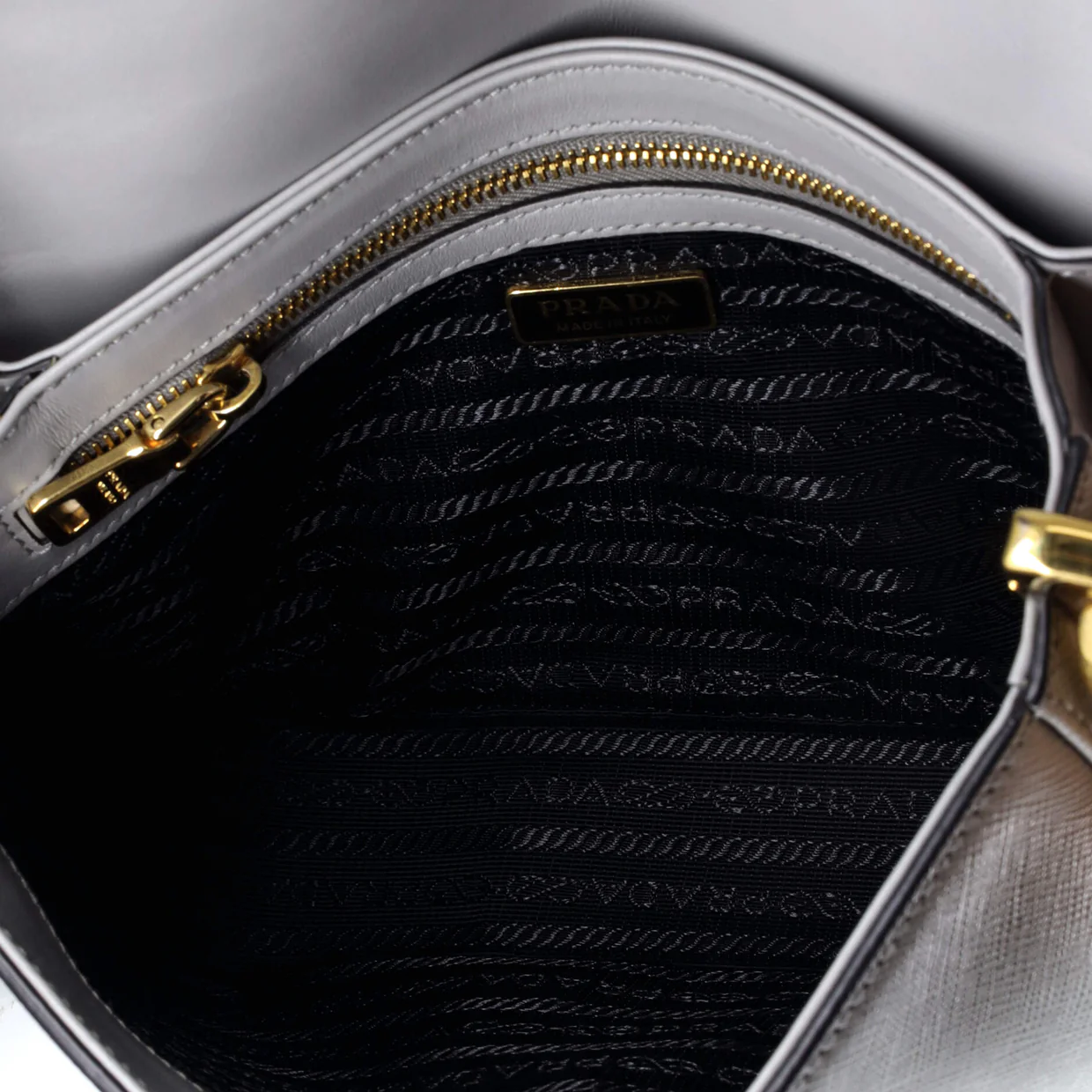 Embleme Flap Bag Saffiano Leather Small - Deep Luxury