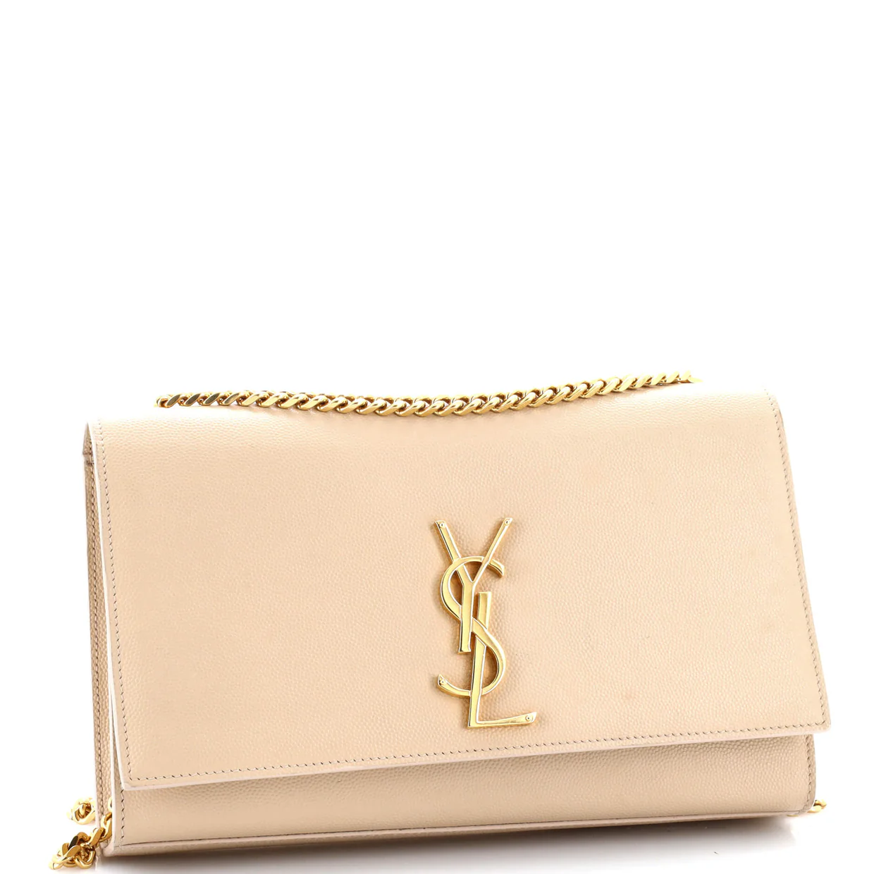 Classic Monogram Crossbody Bag Grainy Leather Medium - Deep Luxury