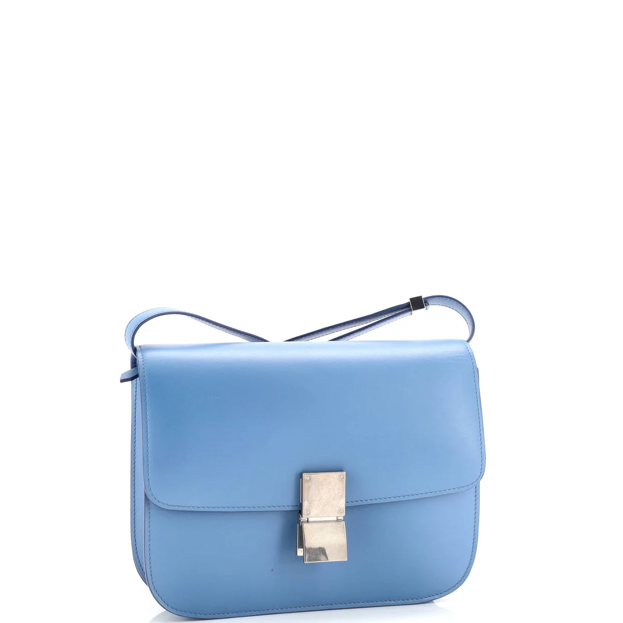 Classic Box Bag Smooth Leather Medium - Deep Luxury