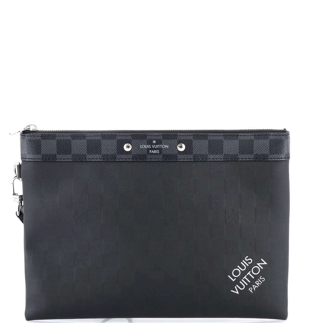 Pochette To Go Damier Infini Leather - Deep Luxury