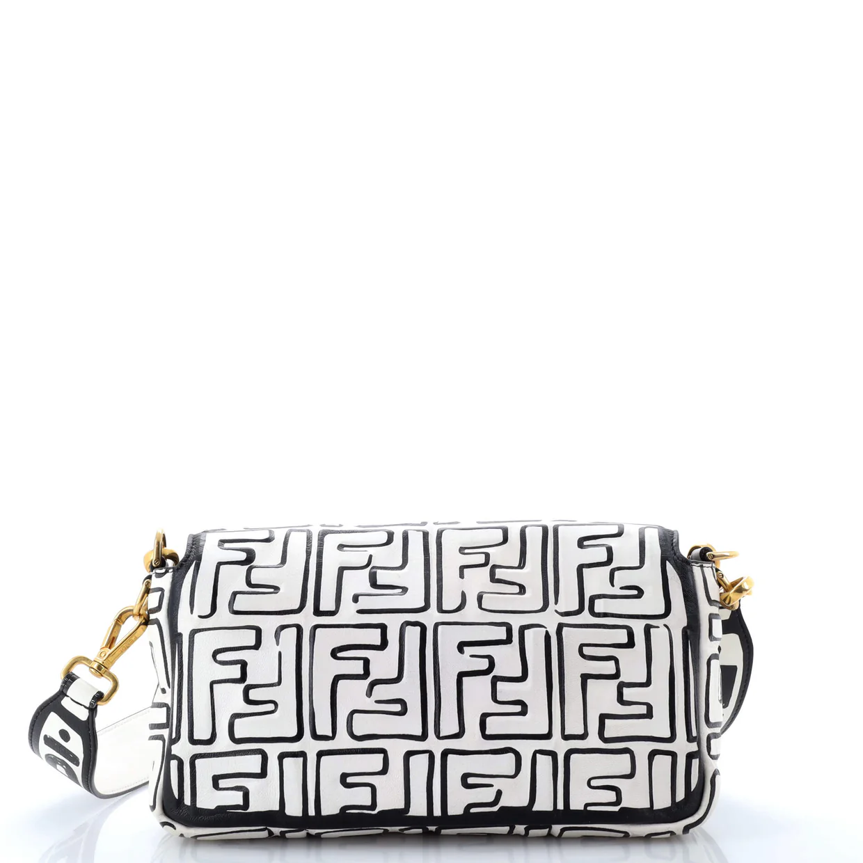 Baguette NM Bag Joshua Vides Zucca Embossed Leather Medium - Deep Luxury