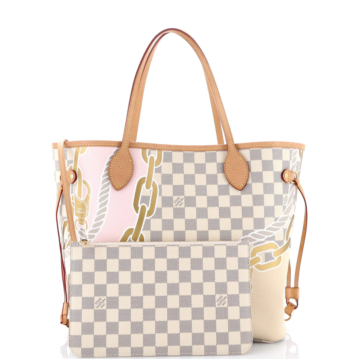 Neverfull NM Tote Limited Edition Nautical Damier MM - Deep Luxury