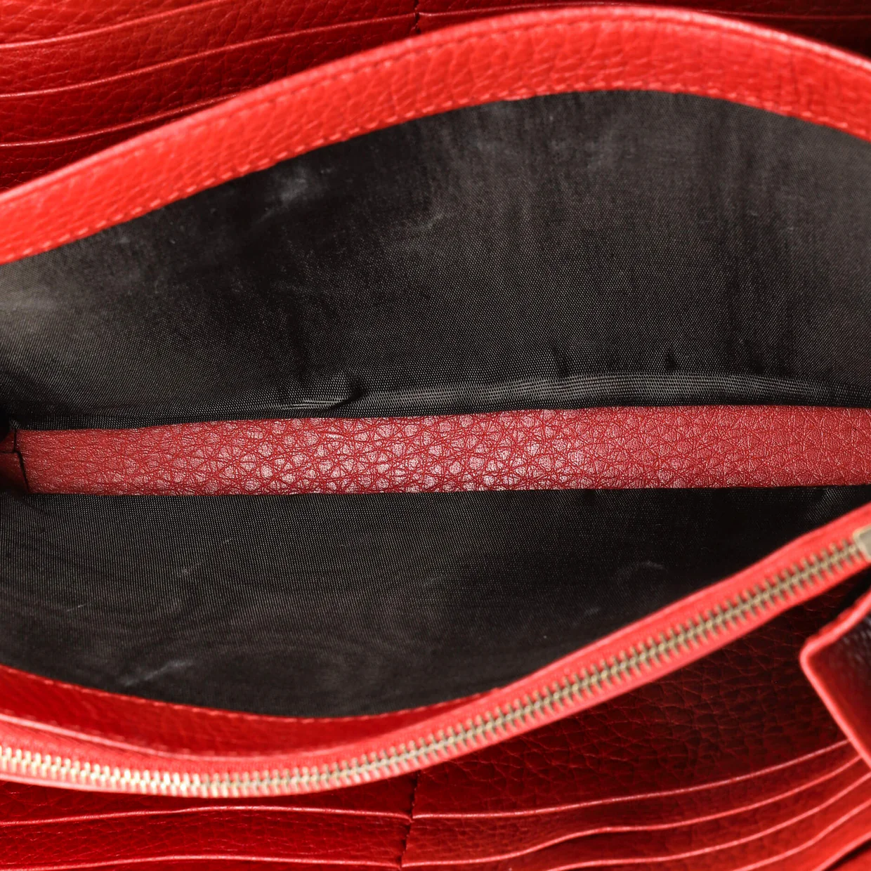 GG Marmont Chain Wallet Leather Mini - Deep Luxury