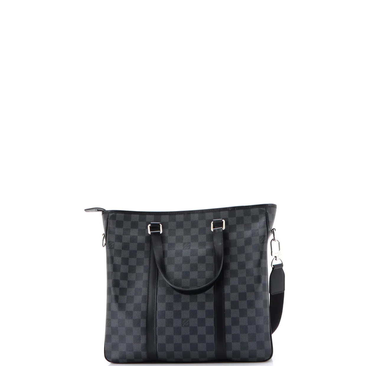 Tadao Handbag Damier Graphite PM - Deep Luxury