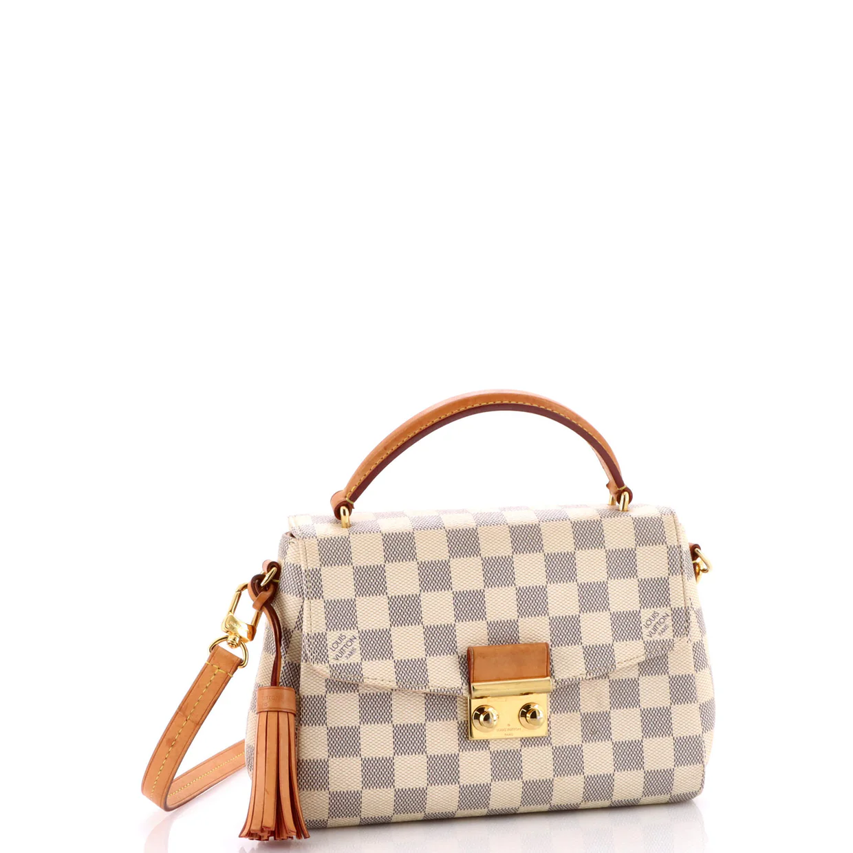 Croisette Handbag Damier - Deep Luxury