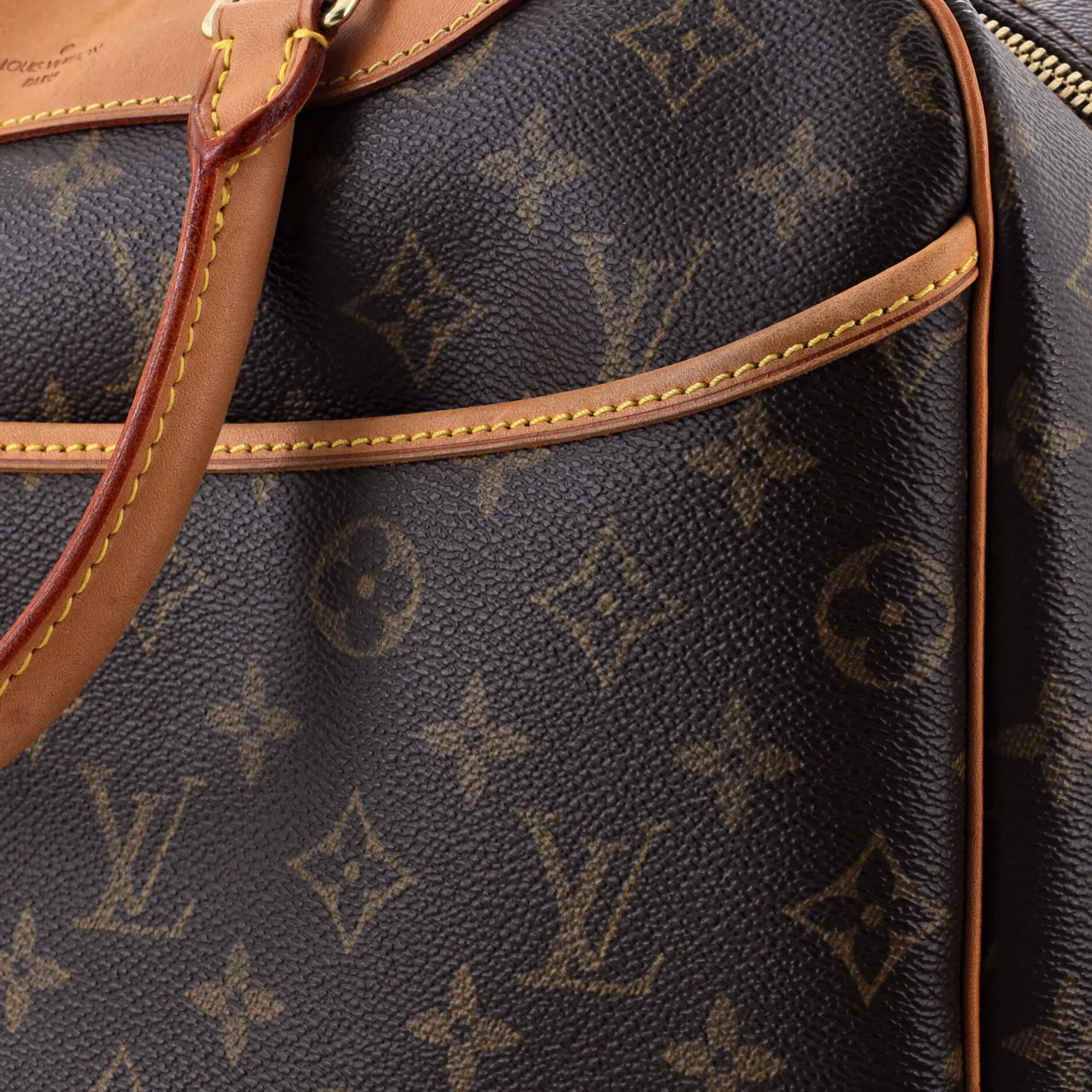Deauville Handbag Monogram Canvas - Deep Luxury