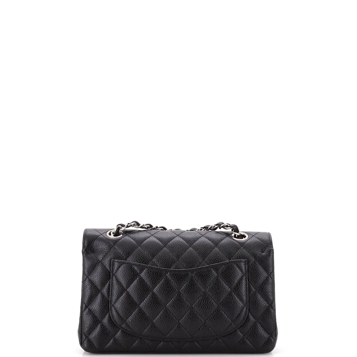 Classic Double Flap Bag Quilted Caviar Small - Deep Luxury