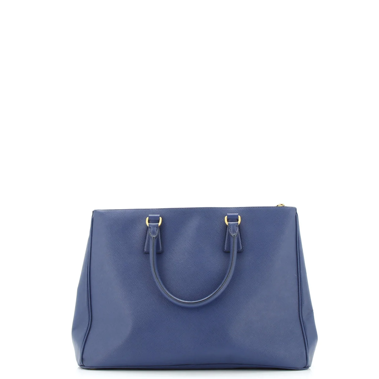Double Zip Lux Tote Saffiano Leather Medium - Deep Luxury