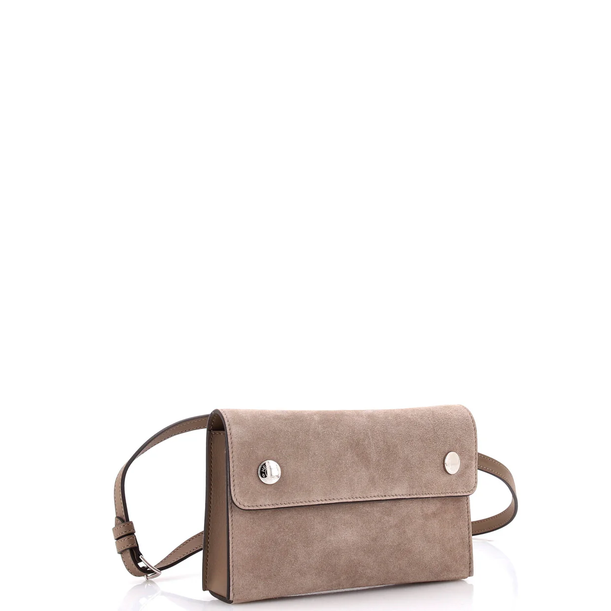 Double Snap Pochette Crossbody Grizzly with Swift - Deep Luxury