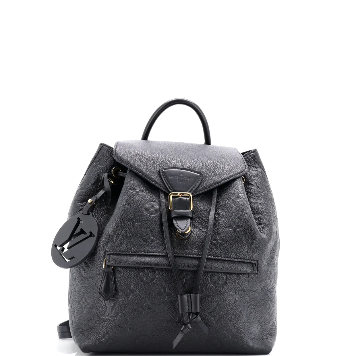 Montsouris NM Backpack Monogram Empreinte Leather PM - Deep Luxury