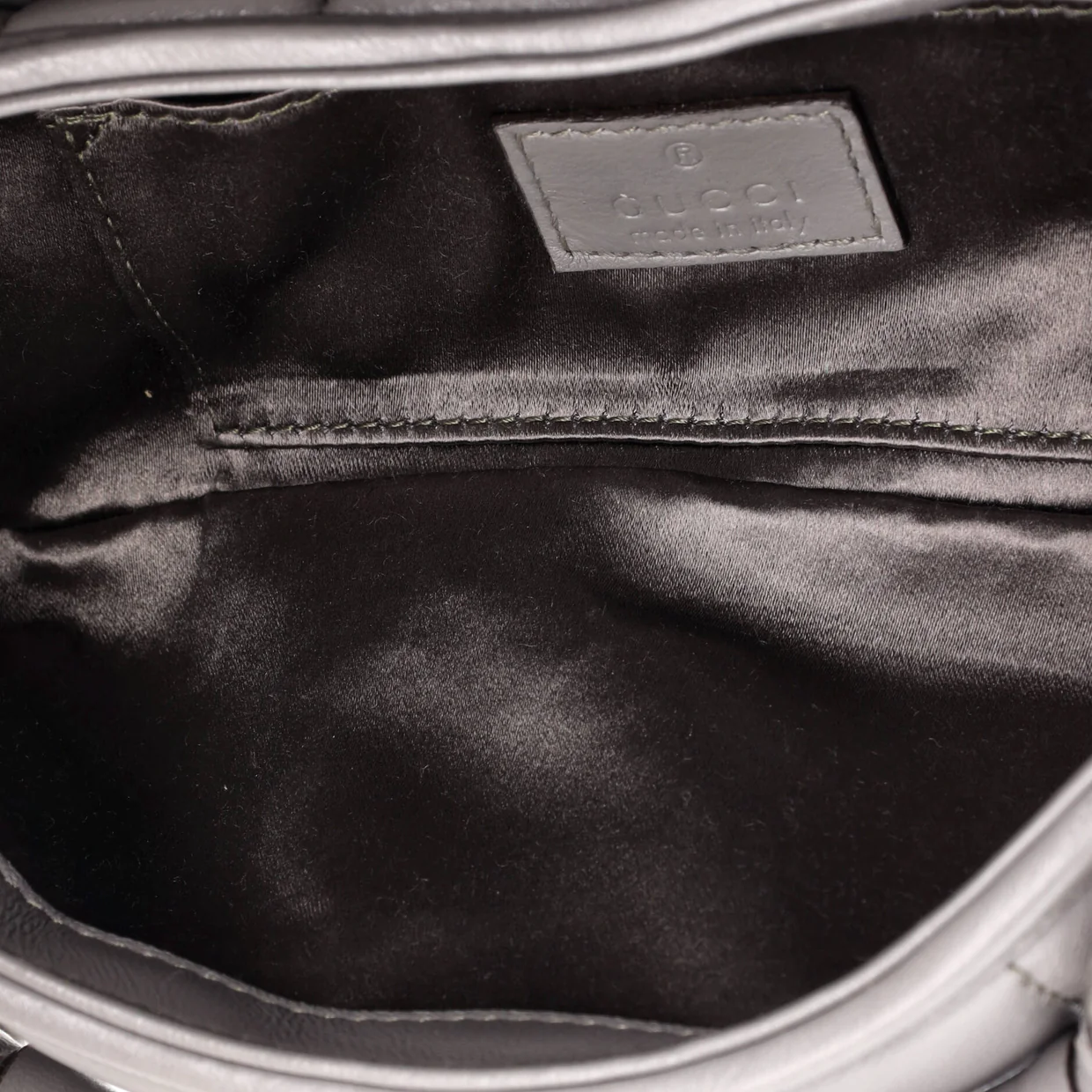 Horsebit Chain Shoulder Bag Vertical Quilted Leather Small - Deep Luxury