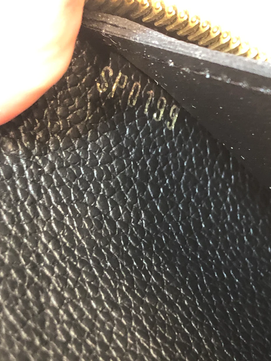 Clemence Wallet Monogram Empreinte Leather - Deep Luxury