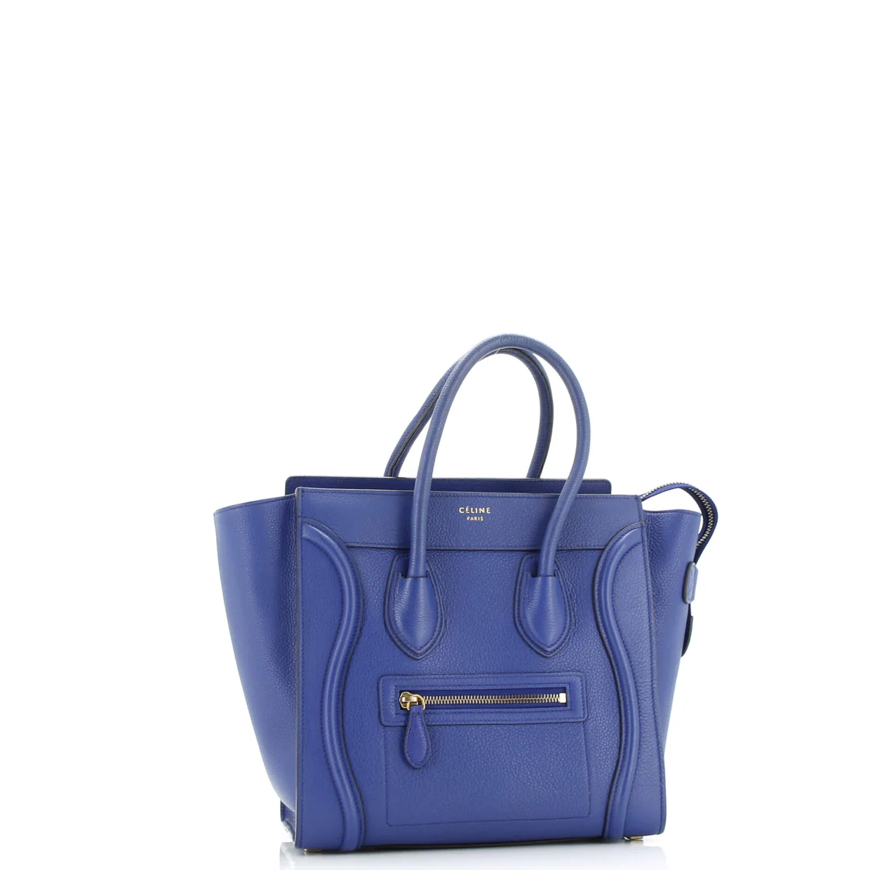 Luggage Bag Grainy Leather Mini - Deep Luxury