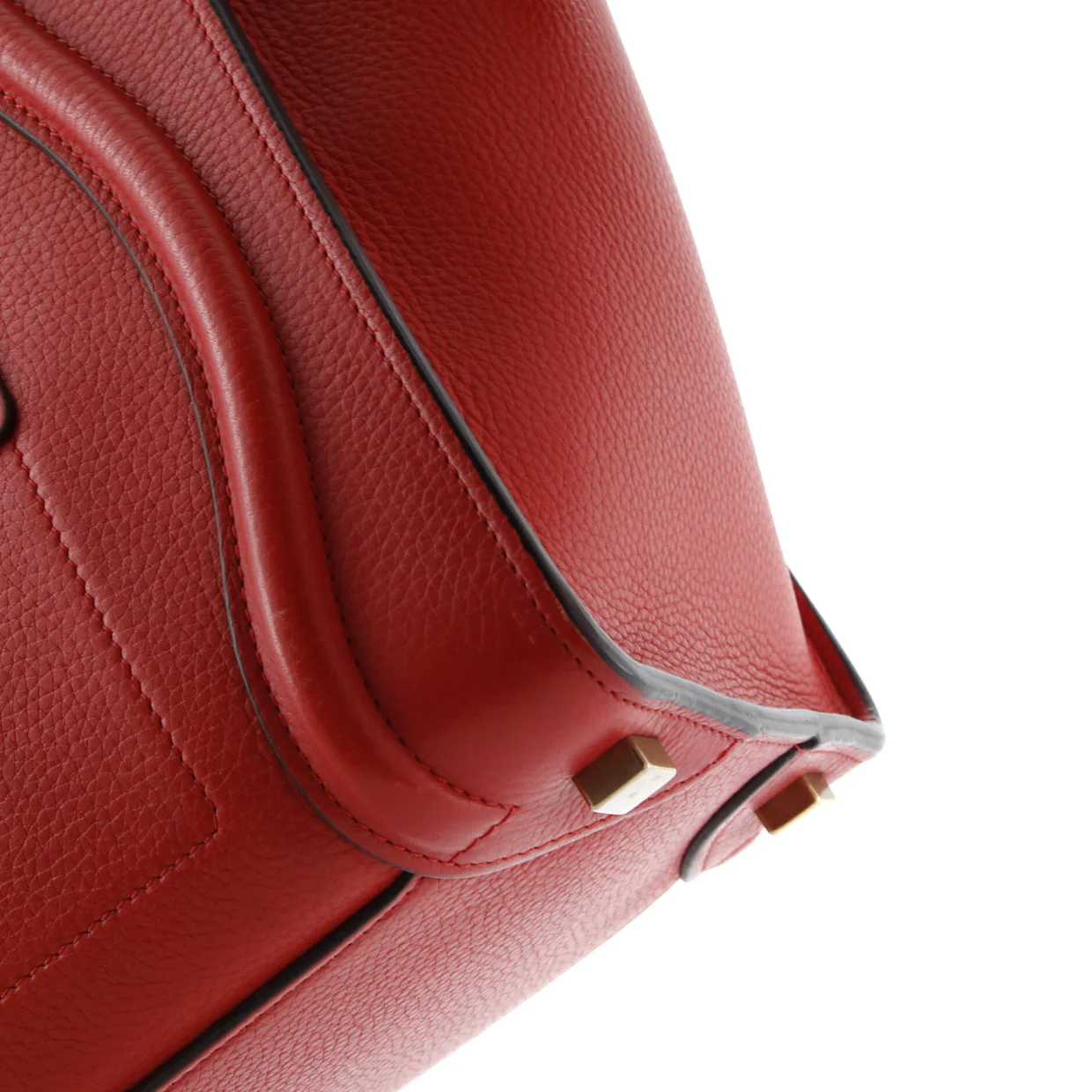 Luggage Bag Grainy Leather Micro - Deep Luxury
