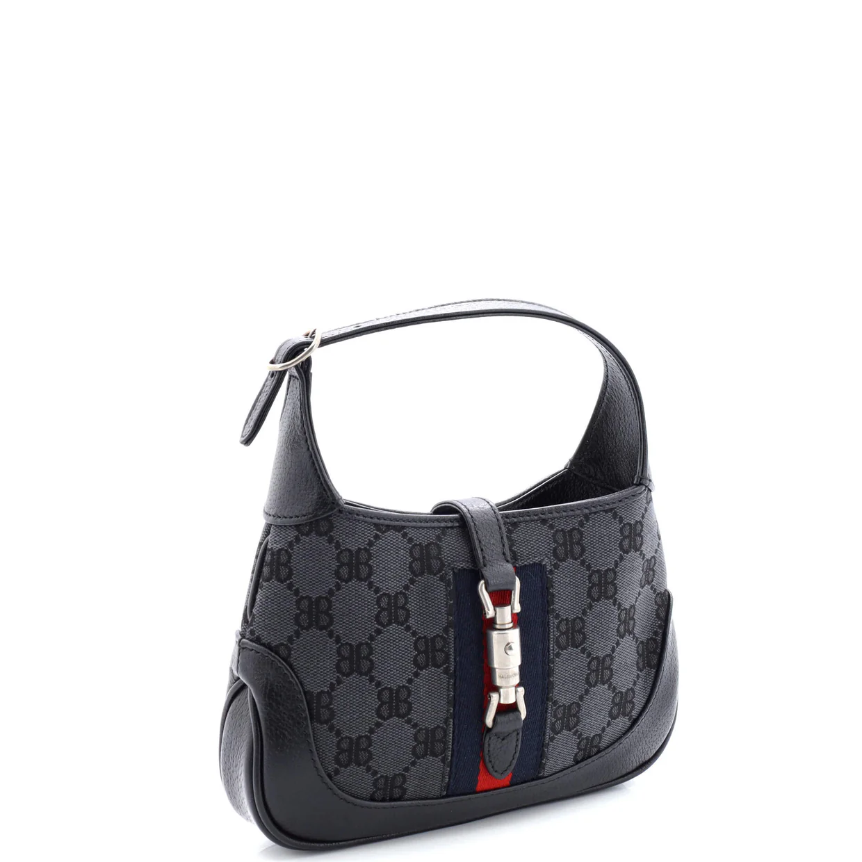 x Gucci The Hacker Project Jackie 1961 Hobo BB Canvas Mini - Deep Luxury
