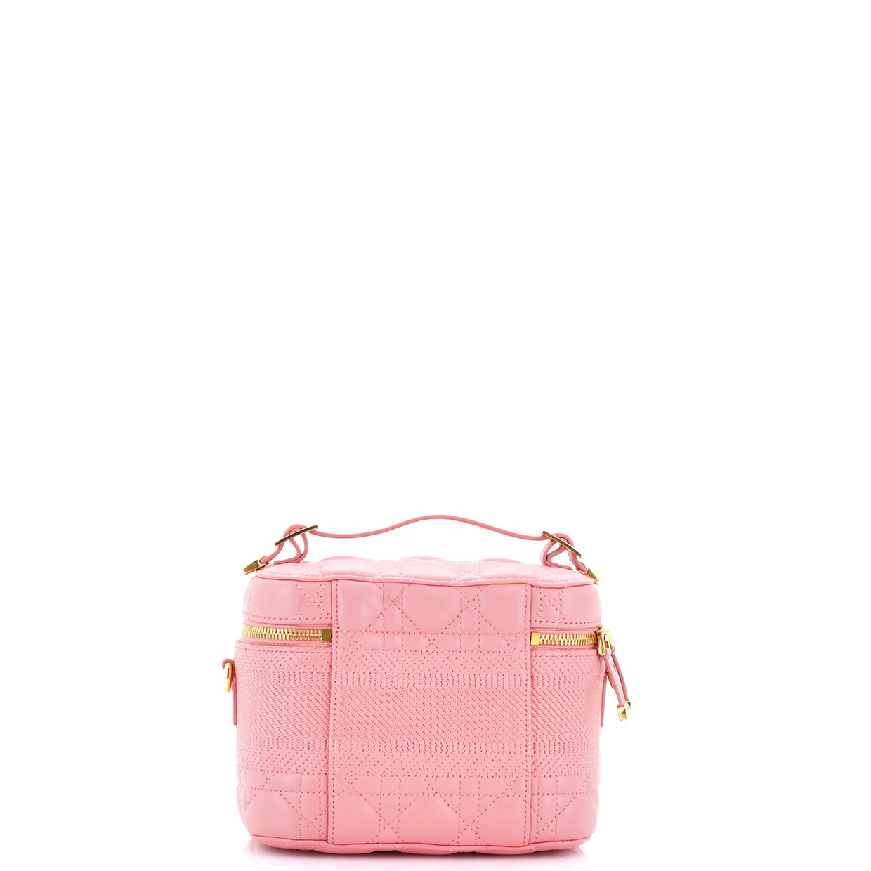 DiorTravel Convertible Vanity Case Cannage Quilt Lambskin Small - Deep Luxury