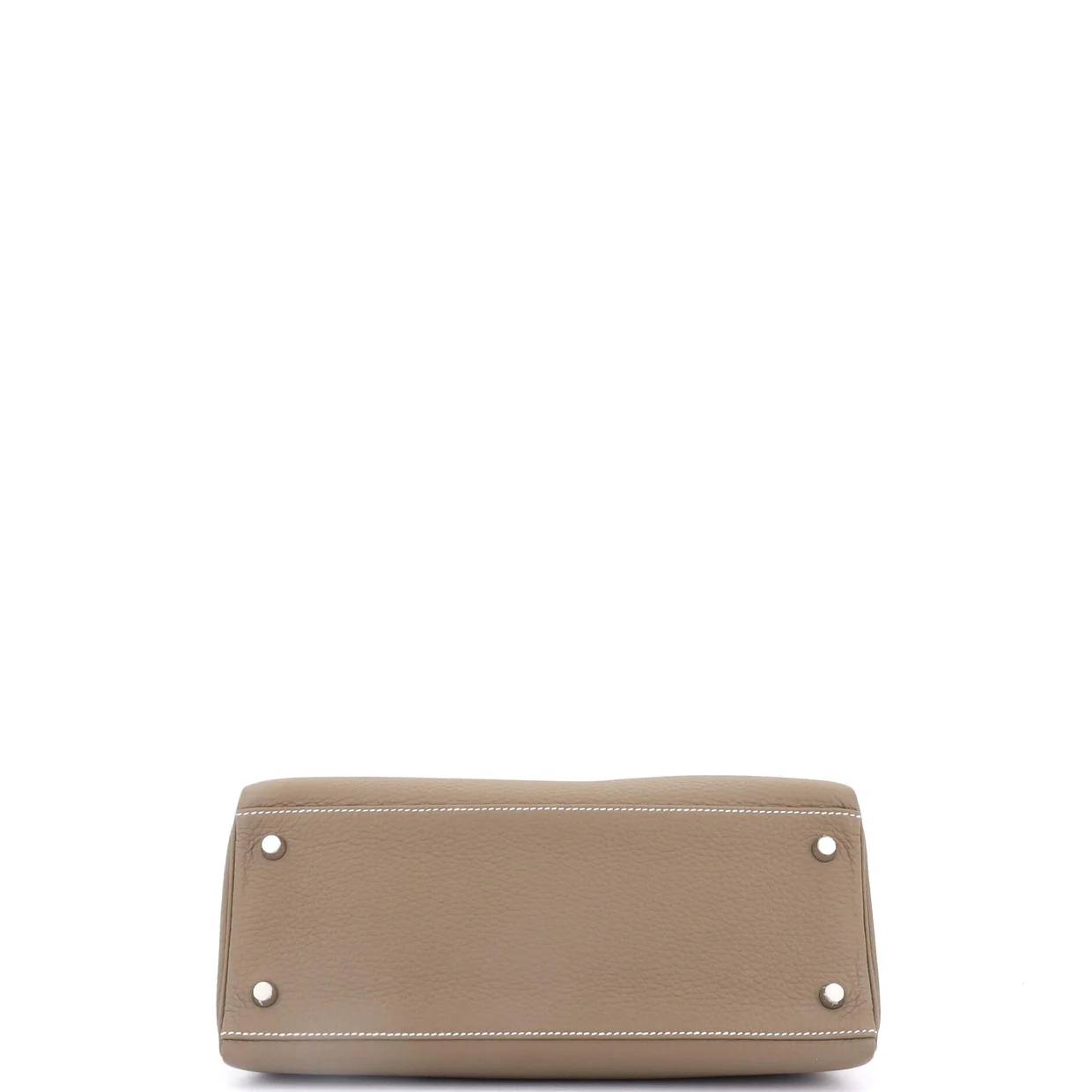 Kelly Handbag Grey Togo with Palladium Hardware 28 - Deep Luxury