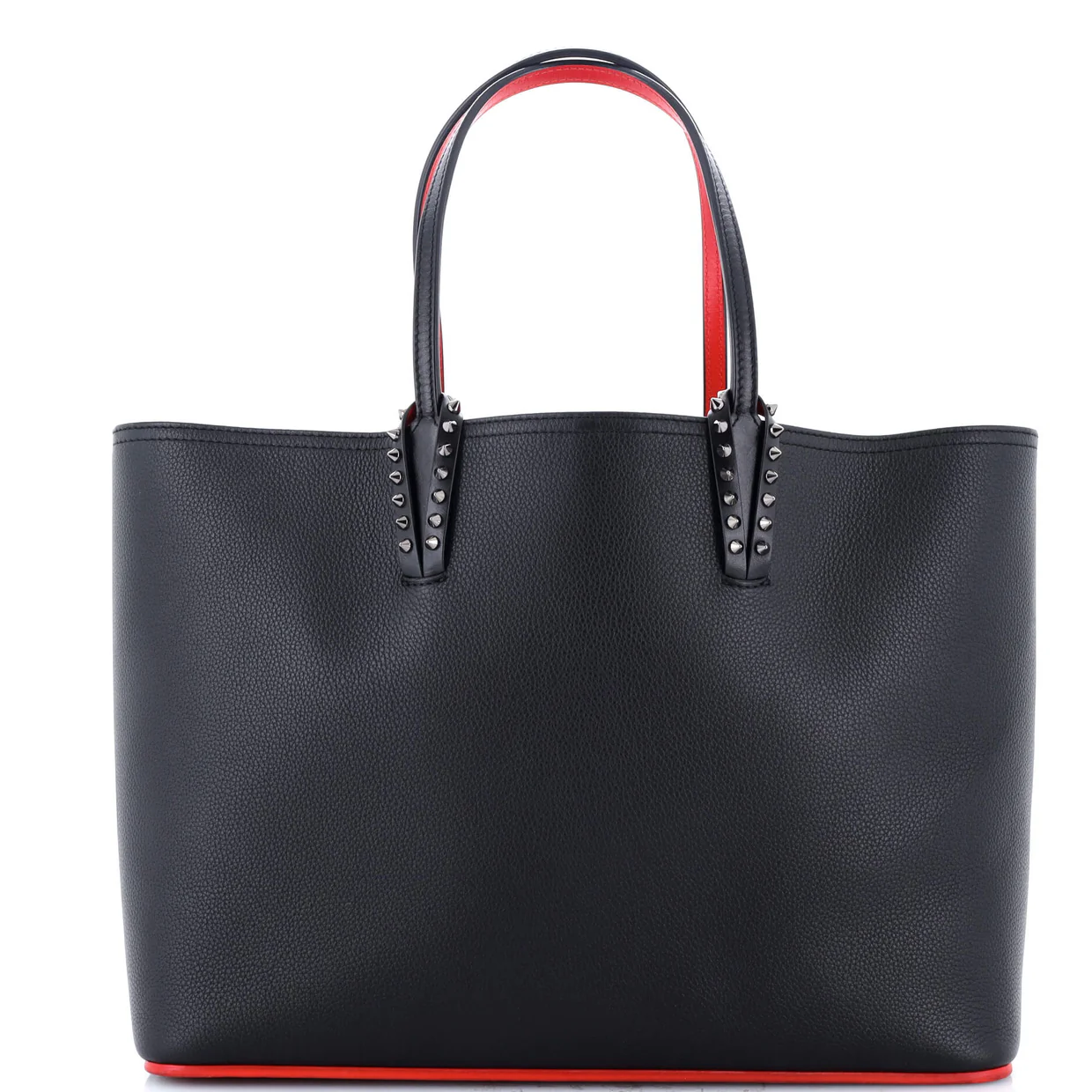 Cabata East West Tote Leather Large - Deep Luxury