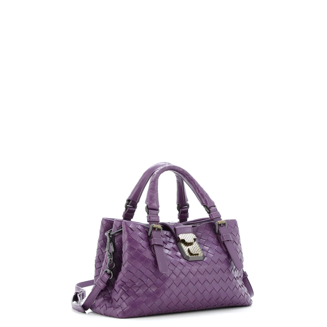 Roma Bag Intrecciato Nappa Mini - Deep Luxury