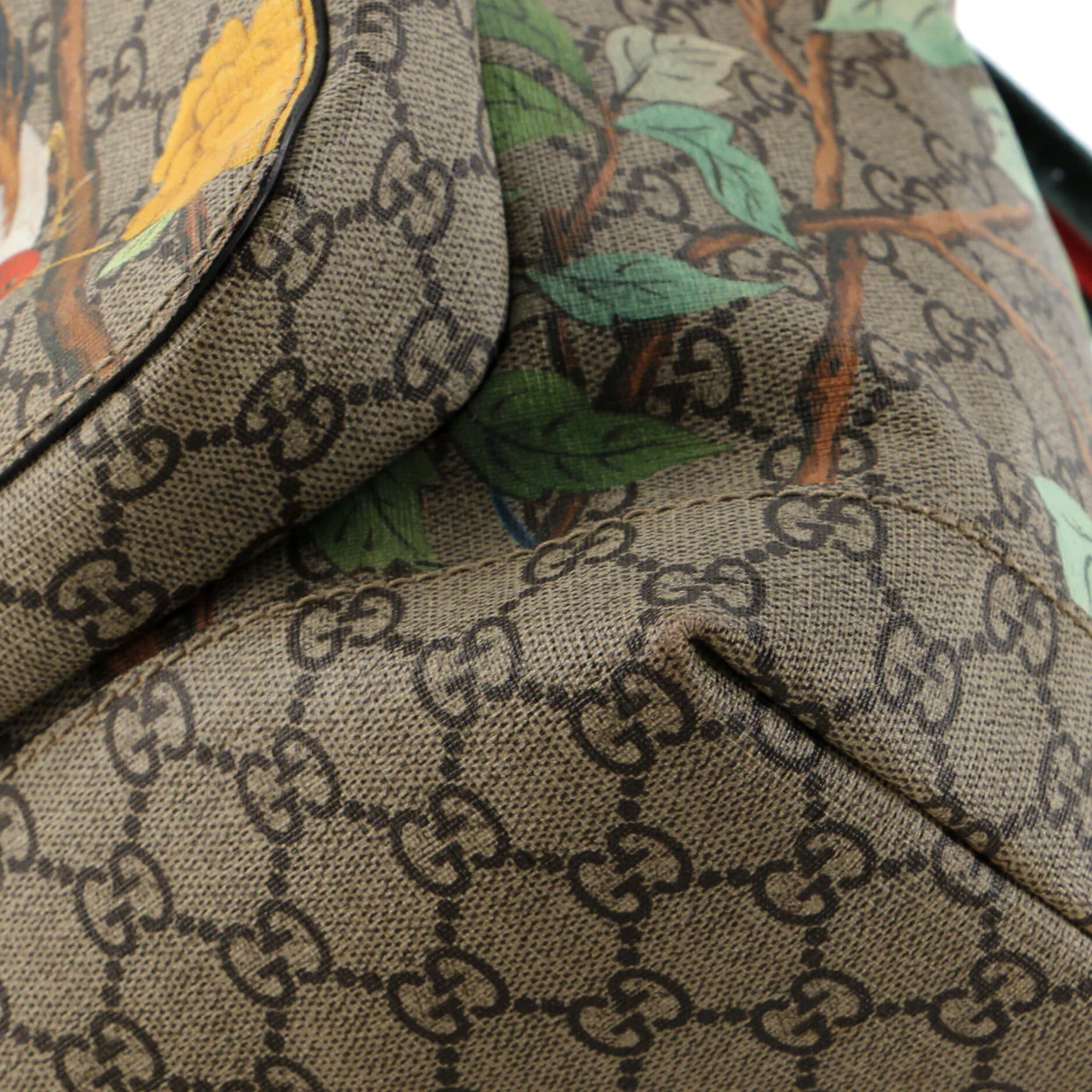 Buckle Backpack Tian Print GG Coated Canvas Medium - Deep Luxury