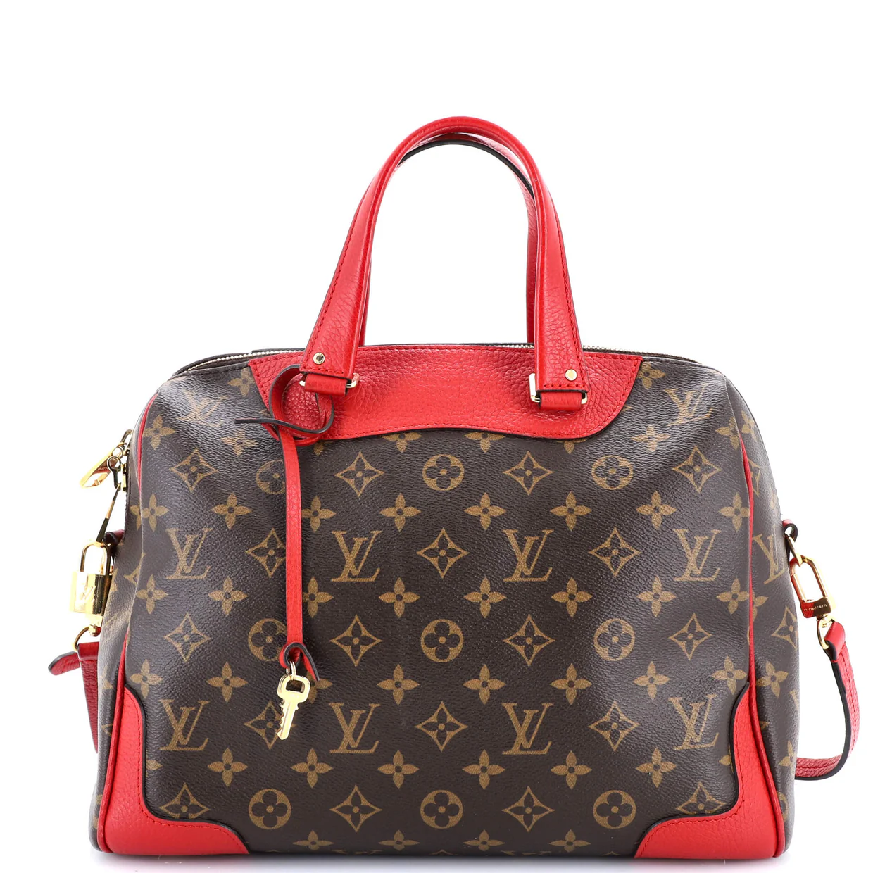 Retiro NM Handbag Monogram Canvas and Leather - Deep Luxury