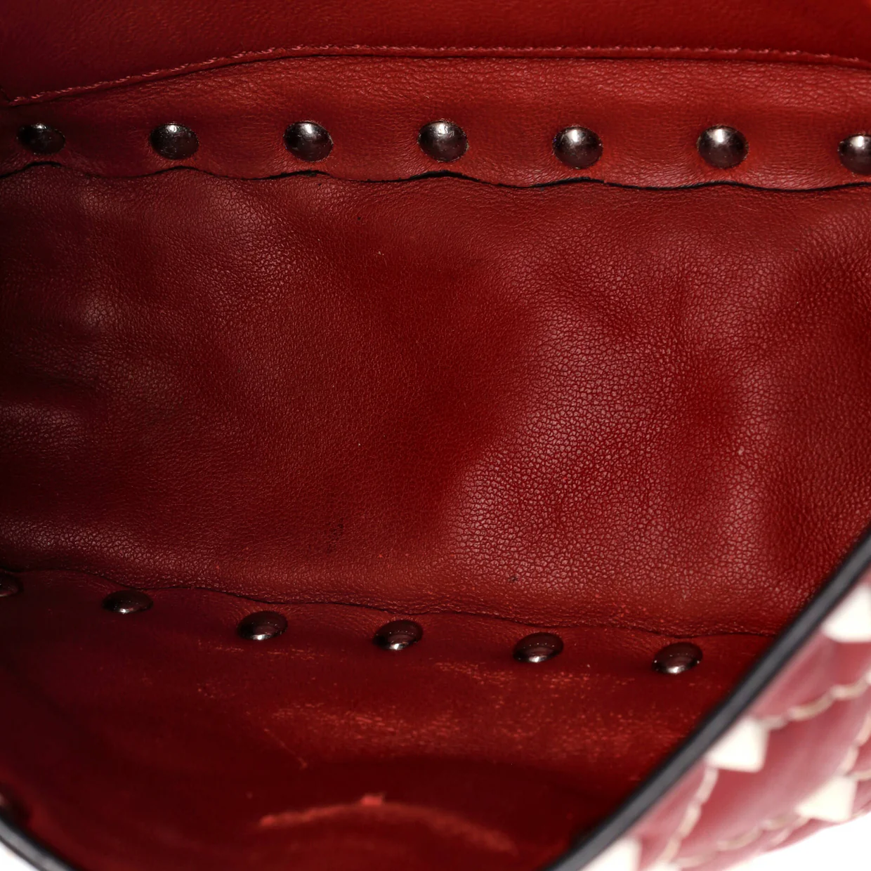 Free Rockstud Spike Flap Bag Quilted Leather Small - Deep Luxury