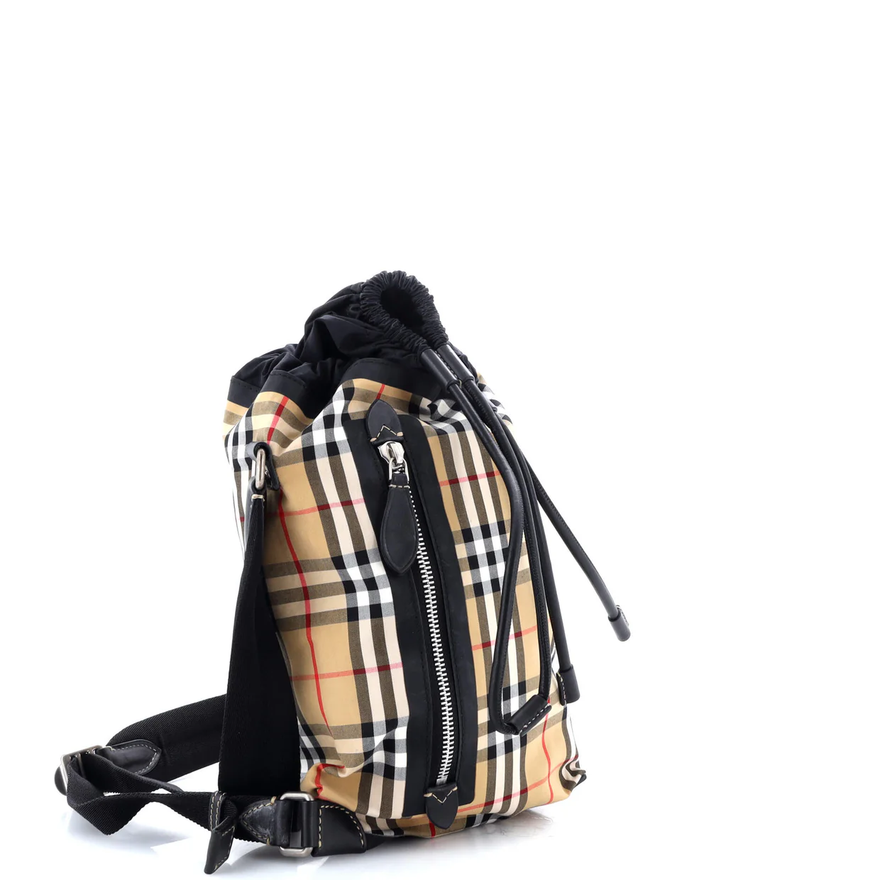 Sailing Duffle Sling Bag Vintage Check Canvas Small - Deep Luxury