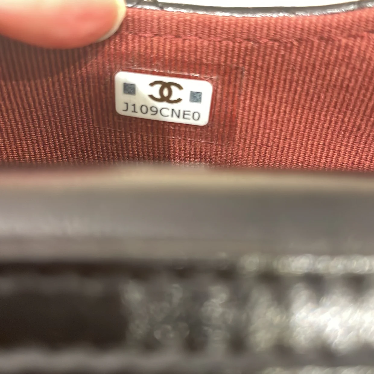 CC Flap Resin Pearl Chain Belt Bag Quilted Lambskin Mini - Deep Luxury