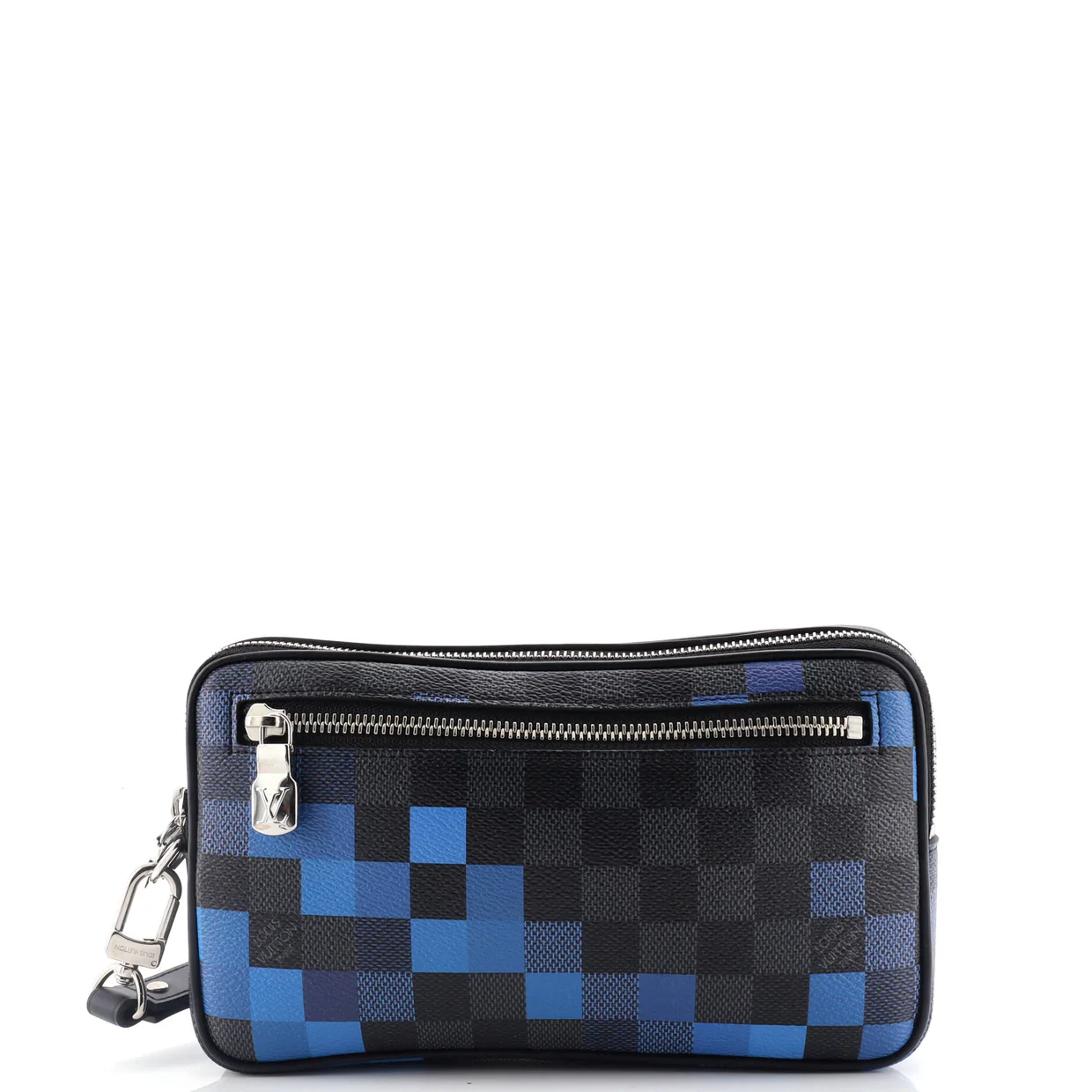 Alpha Clutch Limited Edition Damier Graphite Pixel - Deep Luxury
