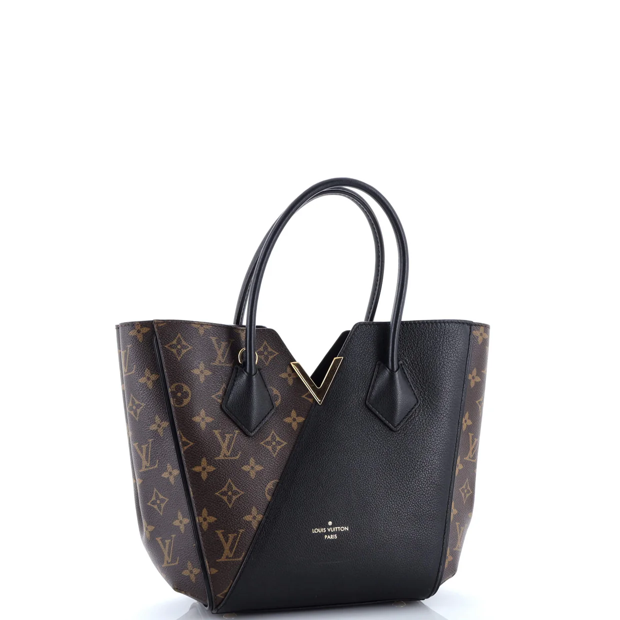 Kimono Handbag Monogram Canvas and Leather PM - Deep Luxury