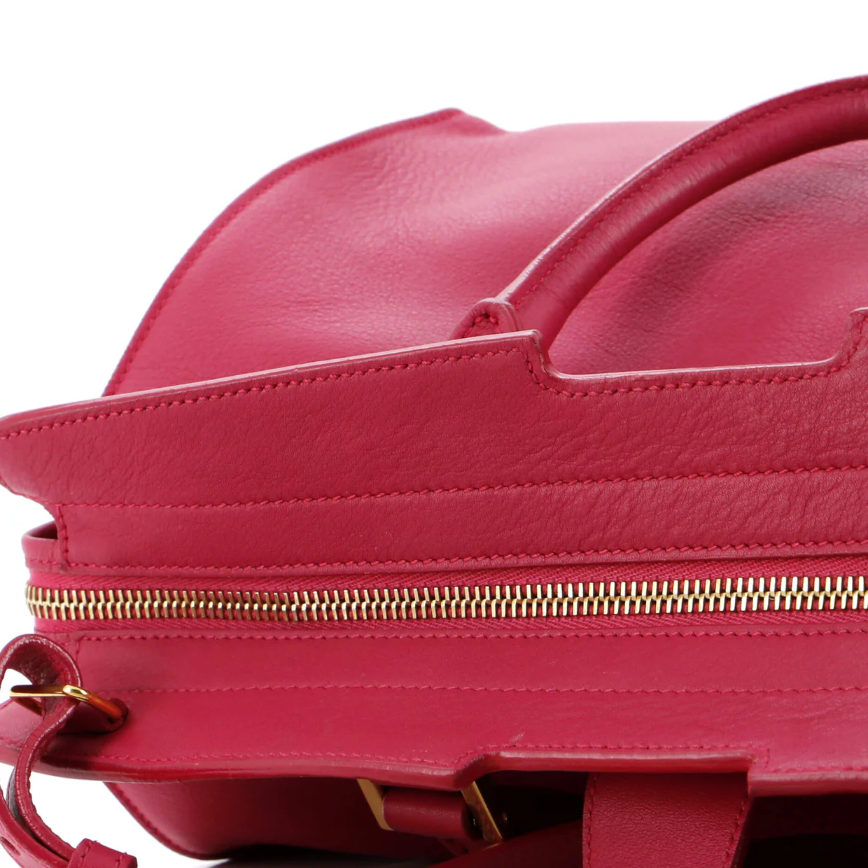 Classic Y Cabas Leather Small - Deep Luxury