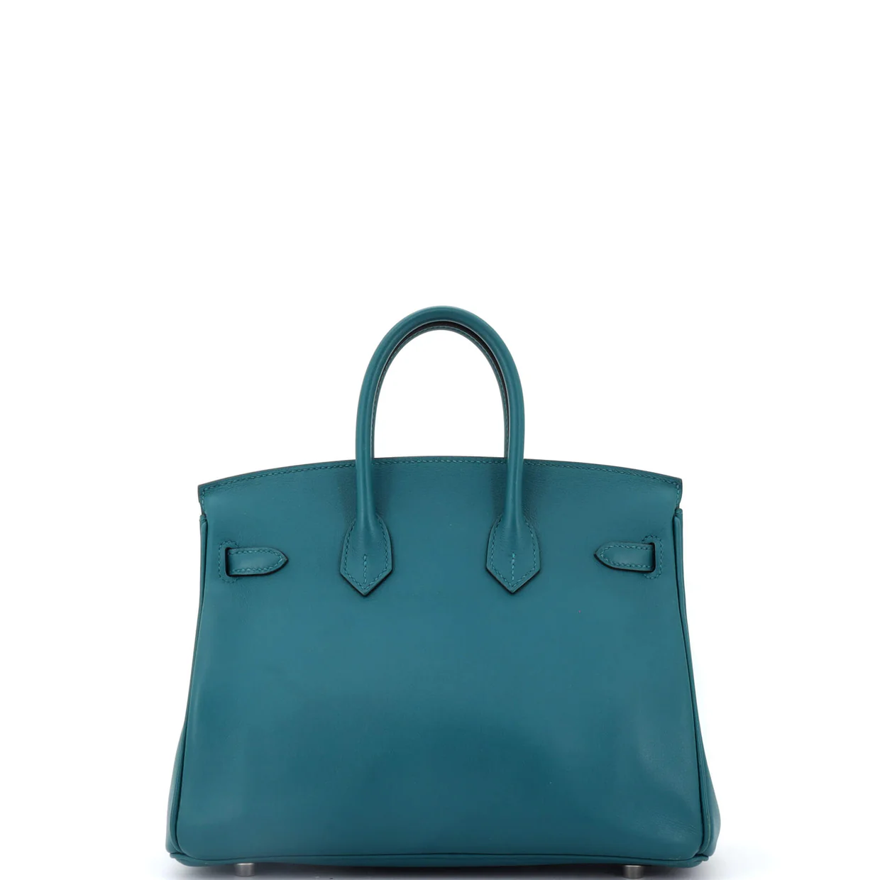 Birkin Handbag Vert Bosphore Swift with Palladium Hardware 25 - Deep Luxury