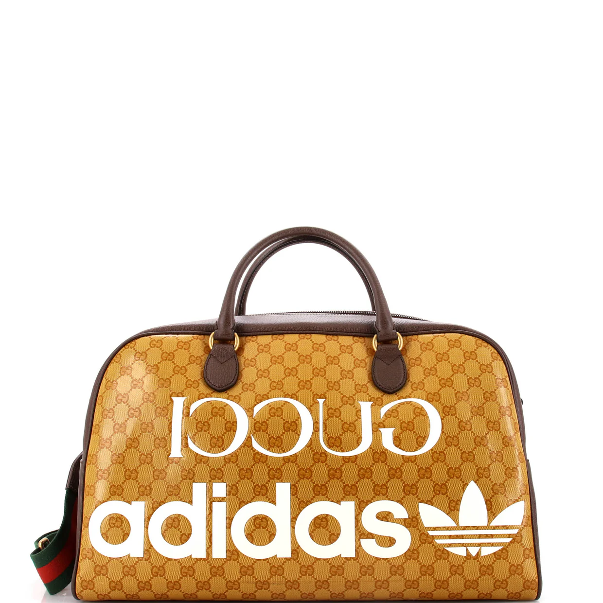 x adidas Duffle Bag GG Coated Canvas Large - Deep Luxury
