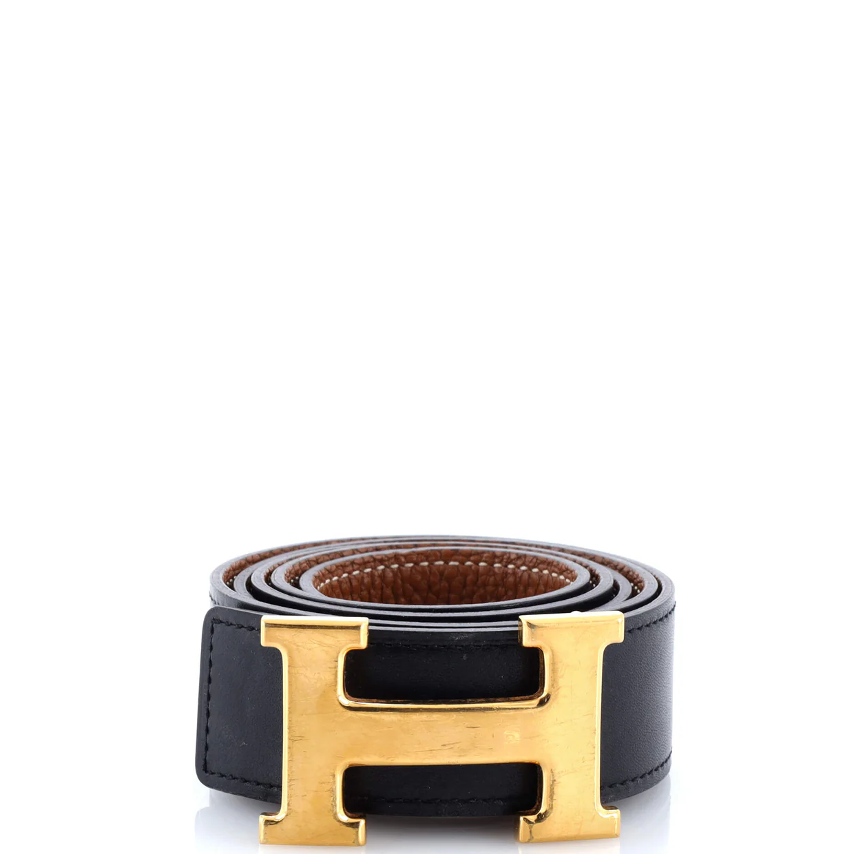 Constance Reversible Belt Leather Medium - Deep Luxury
