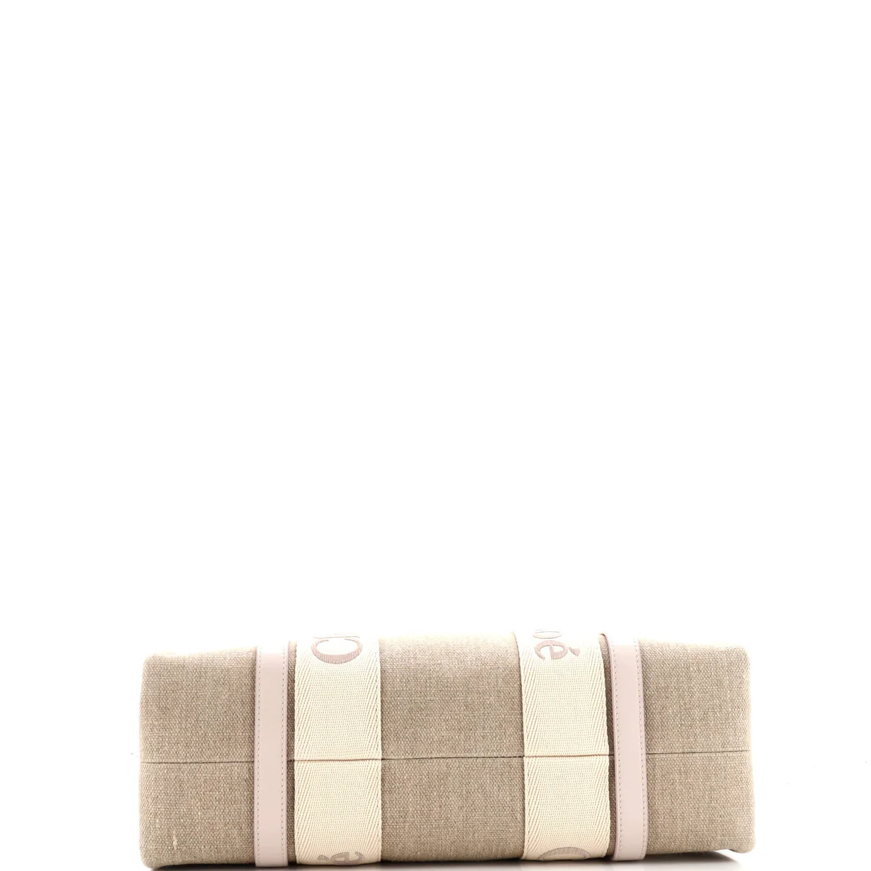 Woody Tote Canvas with Leather Medium - Deep Luxury