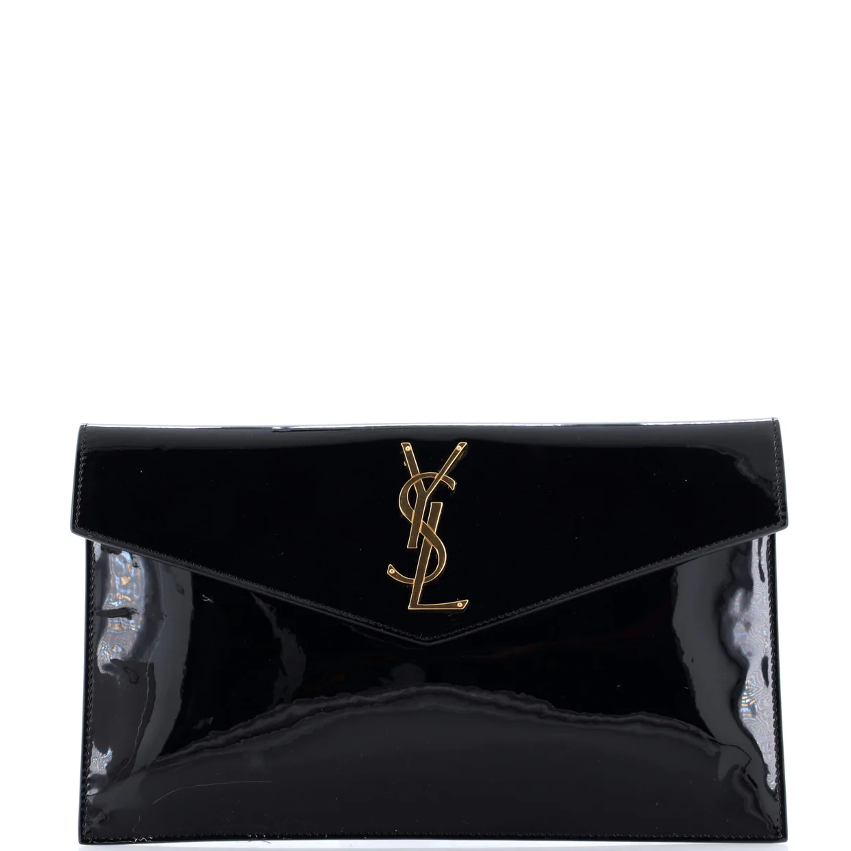 Uptown Pouch Patent - Deep Luxury