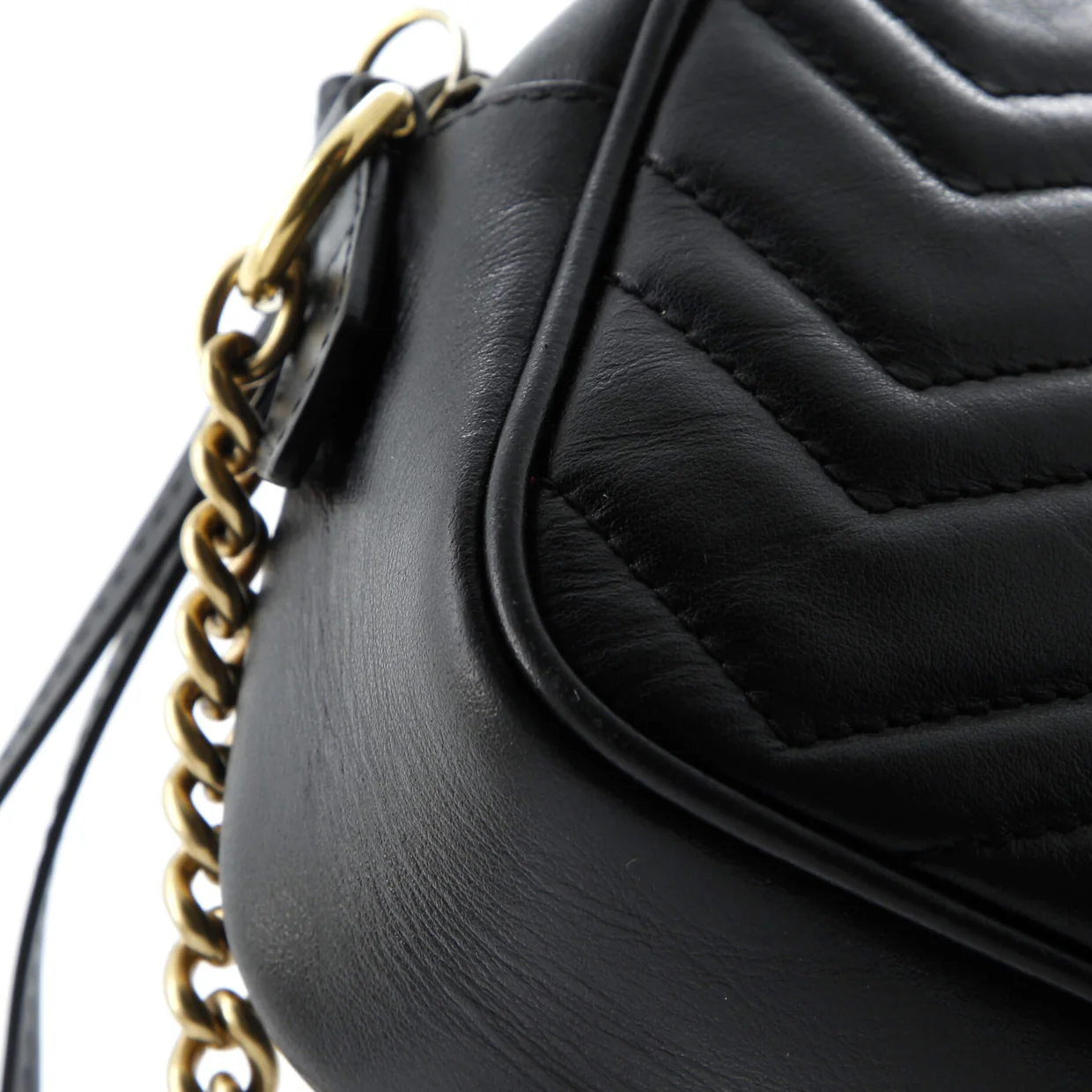 GG Marmont Shoulder Bag Matelasse Leather Mini - Deep Luxury