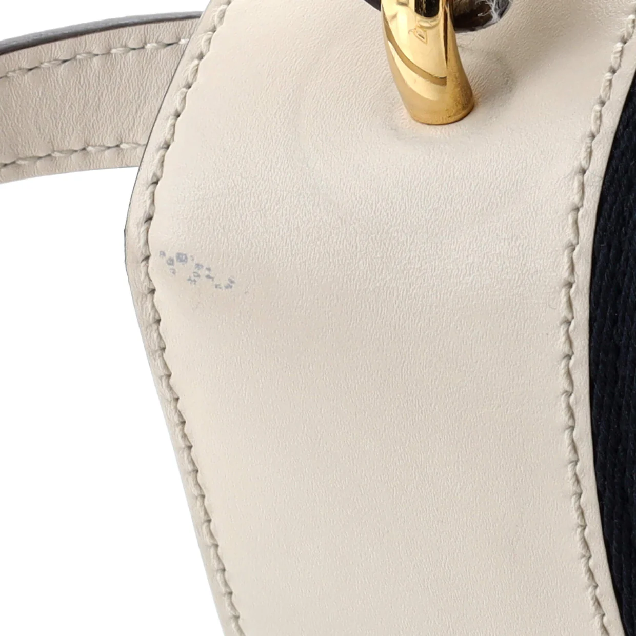 Sylvie Top Handle Bag Embroidered Leather Mini - Deep Luxury