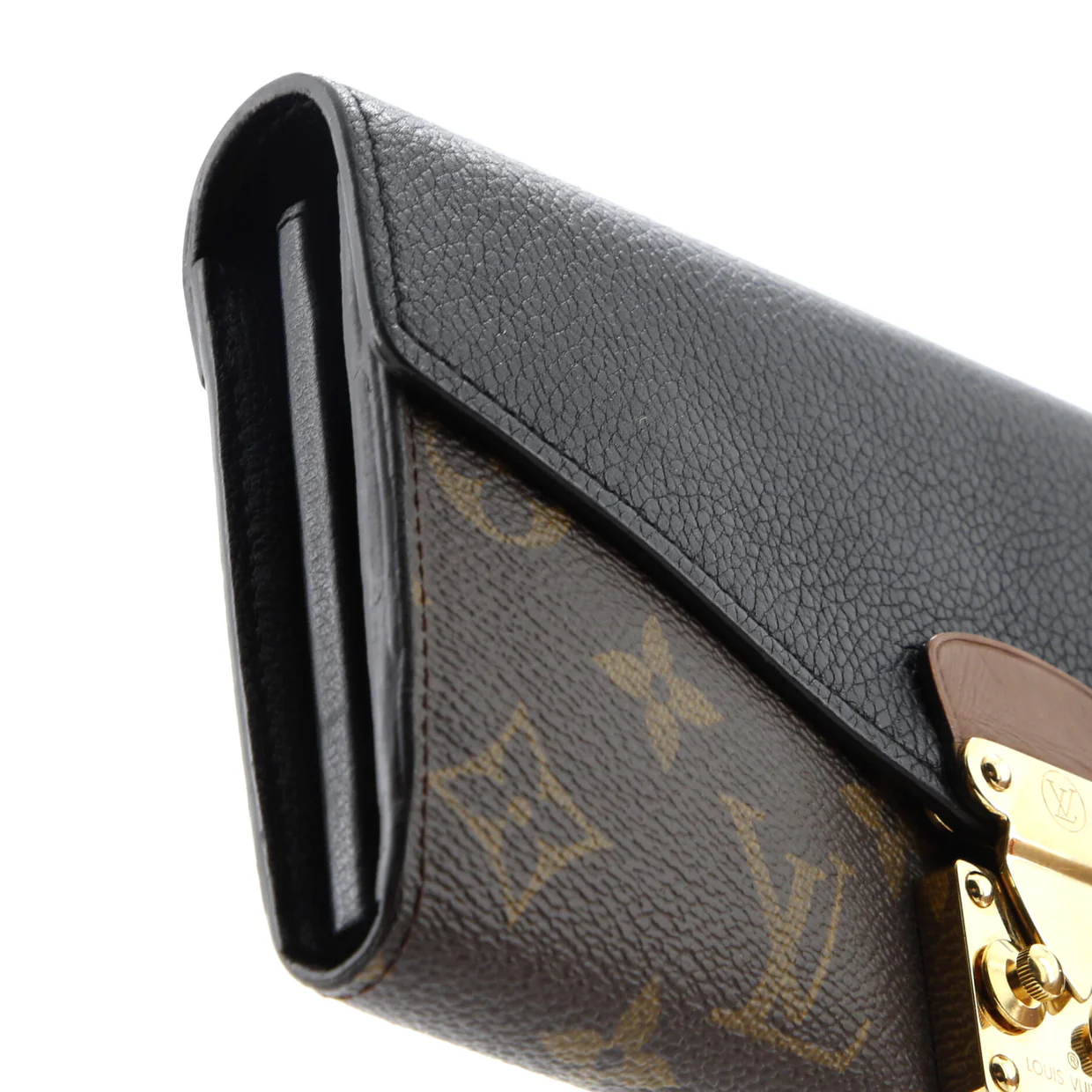 Pallas Wallet Monogram Canvas and Calfskin - Deep Luxury