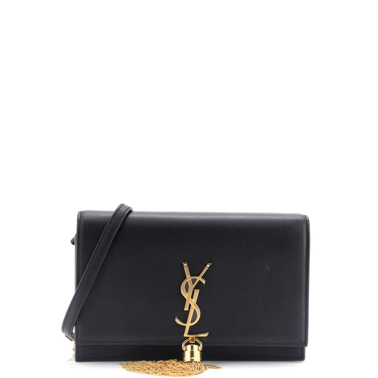 Classic Monogram Tassel Chain Wallet Leather - Deep Luxury